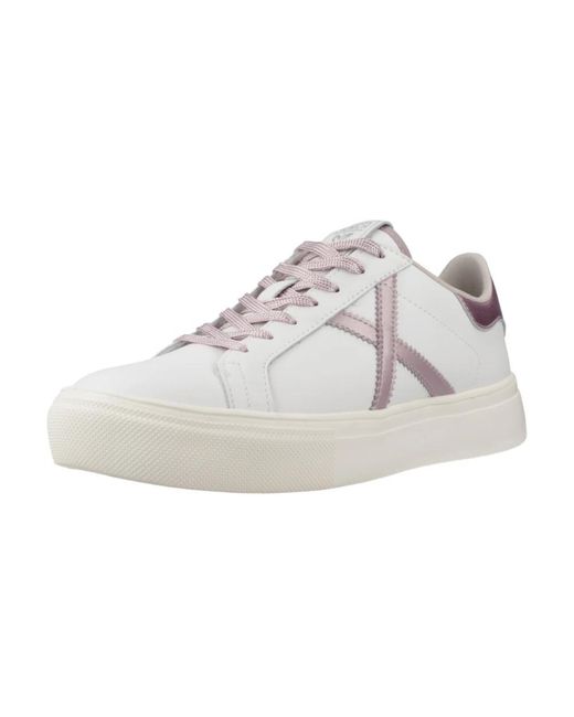 Munich Schoenen ,Wit ,Sky Rete Sneakers in het White