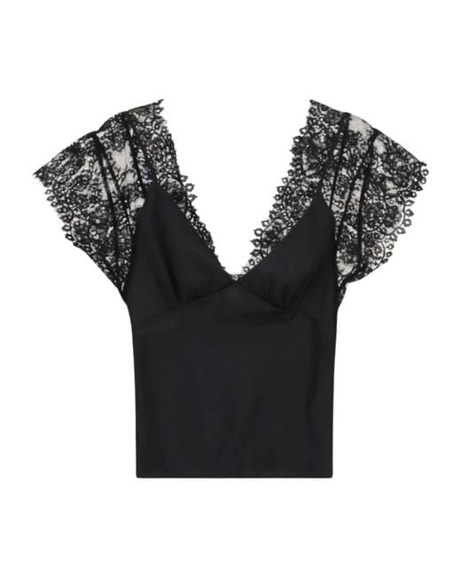 Imperial Black Blouses
