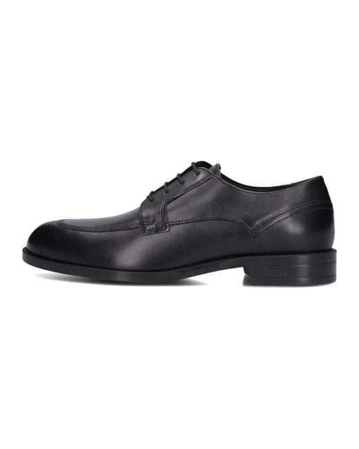 HUGO Elegante Herrenschuhe Tayil_Derb in Black für Herren