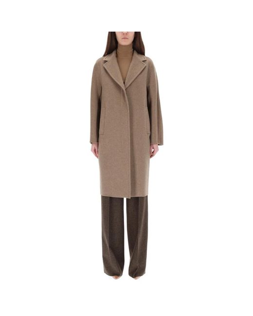 Max Mara Natural Single-Breasted Coats