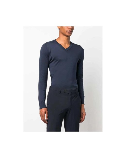 PT01 Blue Suit Trousers for men