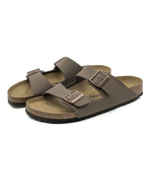 Sliders Birkenstock pour homme en coloris Brown