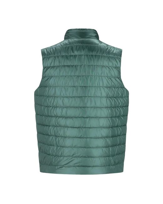 Herno Piumino Reversibile Smanicato in het Green voor heren