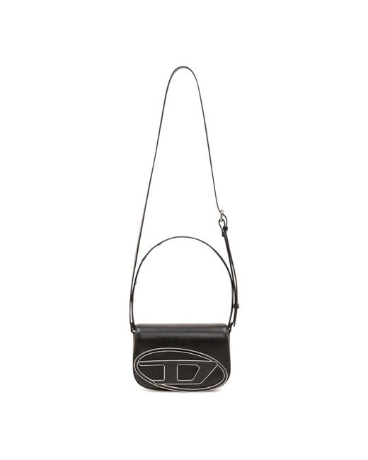 DIESEL Black Shoulder Bags