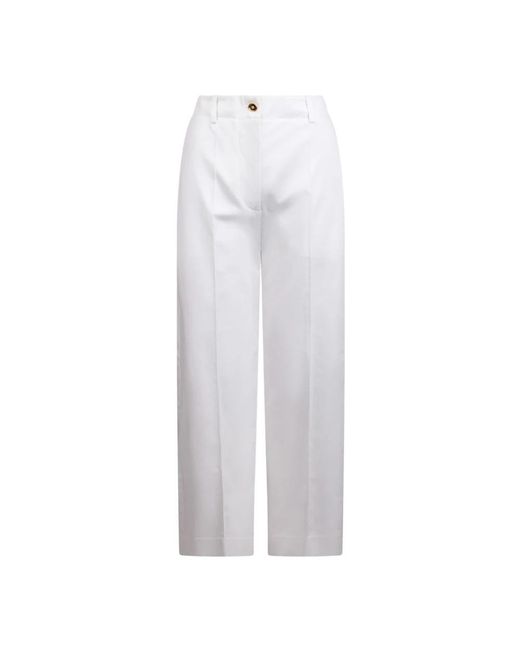 Patou White Wide Trousers