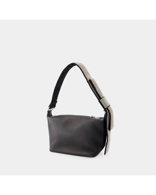 Kara Black Shoulder Bags