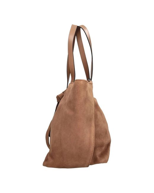 Rebelle Brown Shopping Bags