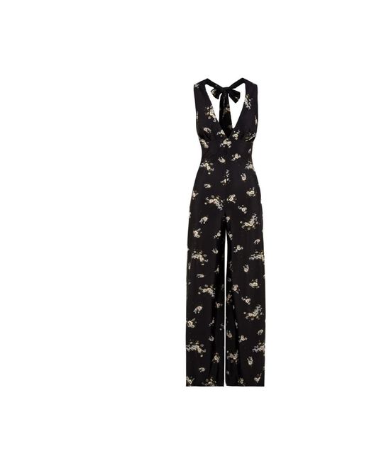 Aniye By Jumpsuits & Playsuits ,Zwart ,Elegante Jumpsuit Jurk in het Black