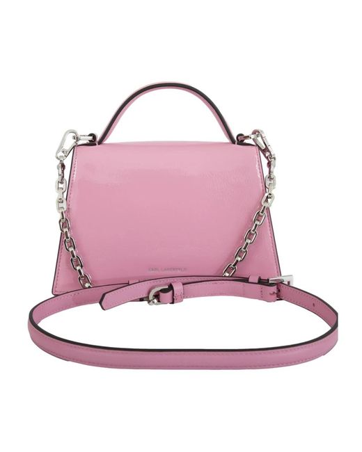 Karl Lagerfeld Pink Handbags