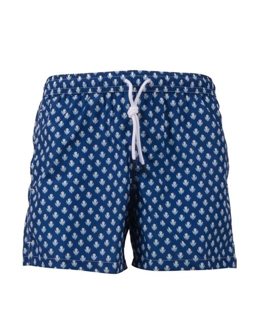 Fedeli Blue Beachwear for men
