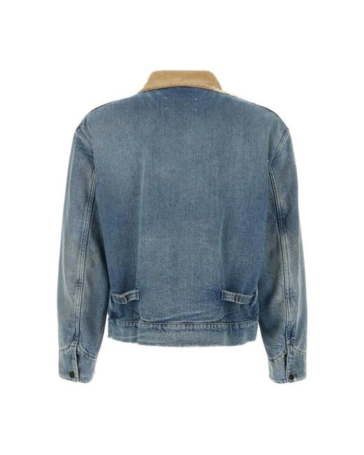 Maison Margiela Blue Denim Jackets for men