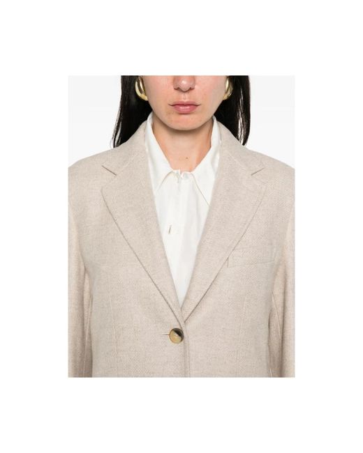 Max Mara Natural Blazers