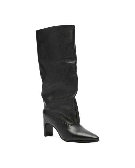 ADRIANNA FERETTI Black Heeled Boots