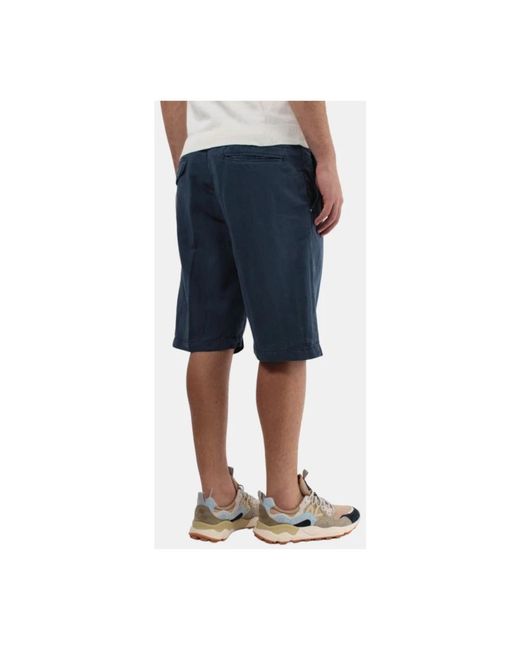 White Sand Blaue bermuda-shorts regular fit in Blue für Herren