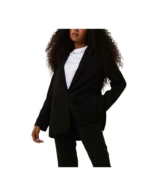 Ydence Black Schwarzer Blazer Maisie Stilvolle Garderoben Ergänzung