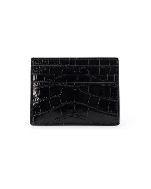 Tom Ford Wallets & Cardholders in het Black voor heren