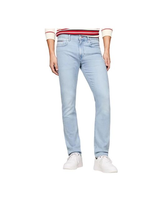 Tommy Hilfiger Blue Slim-Fit Jeans for men