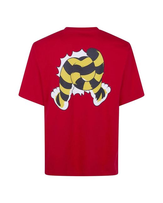 KENZO T-Shirts in het Red voor heren