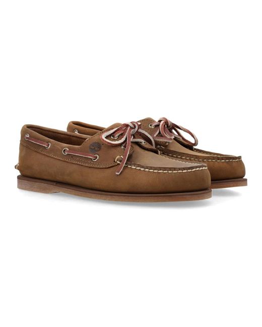 Timberland Brown Sailor Shoes for men