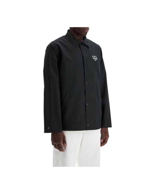 Light Jackets A.P.C. de hombre de color Black