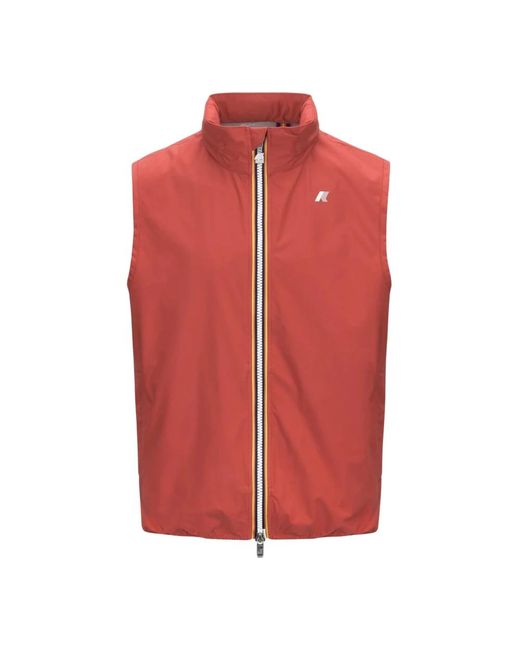Vests K-Way de hombre de color Red