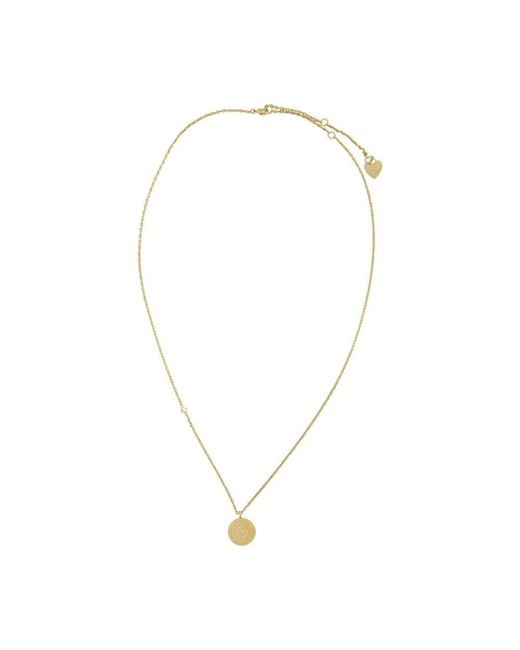 Acne Metallic Denim Rivet Necklace