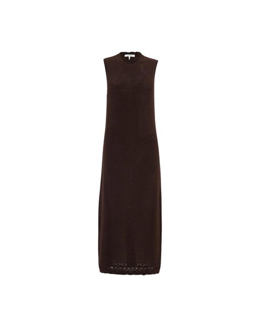 FRAME Brown Knitted Dresses