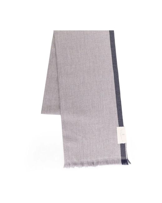 Winter Scarves Brunello Cucinelli de hombre de color Gray