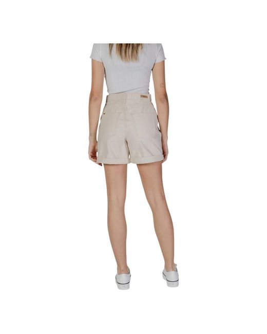 B.Young Denim Shorts in het Gray