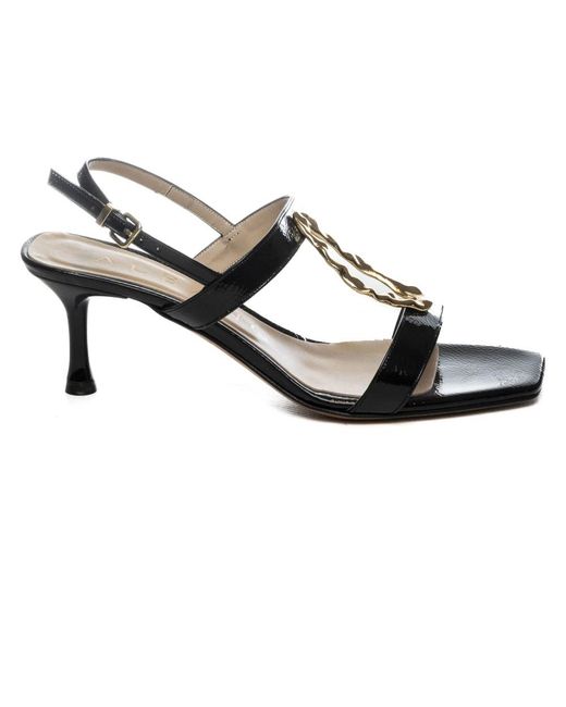 Albano Metallic High Heel Sandals