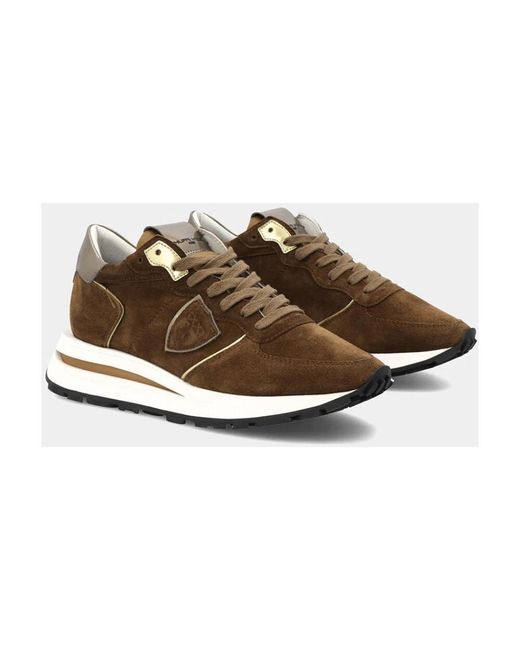Philippe Model Brown Sneakers