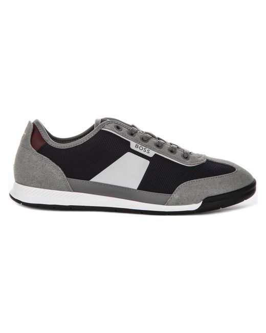 HUGO Black Sneakers for men