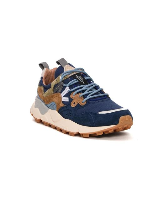 Flower Mountain Sneakers in het Blue voor heren