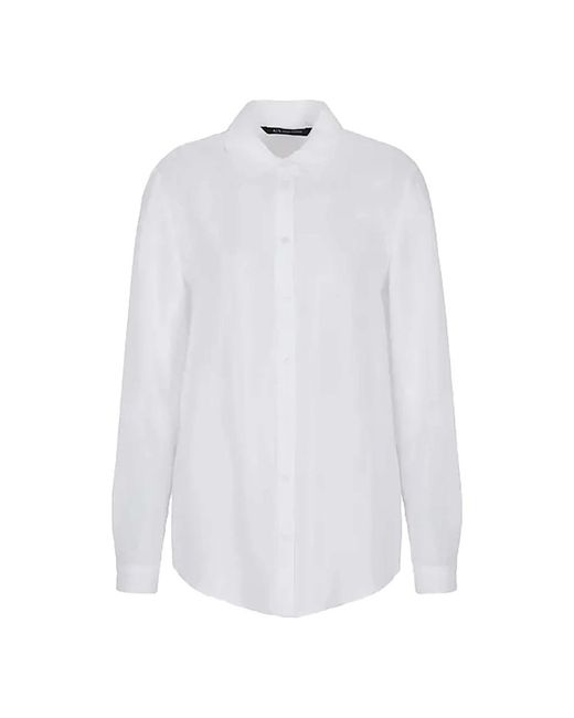 Armani Exchange White Shirts