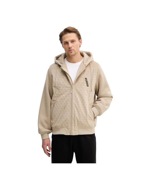 Zip-Throughs Guess pour homme en coloris Natural