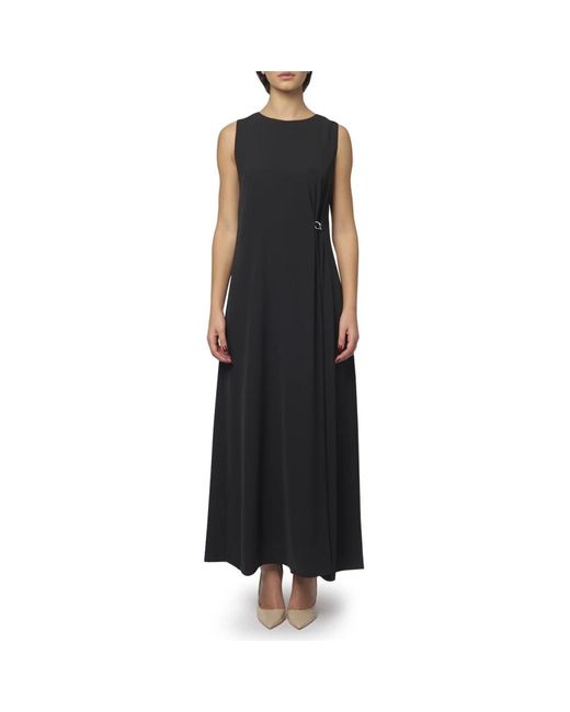 Herno Black Maxi Dresses