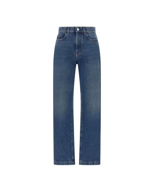 Marni Blue Straight Fit Jeans
