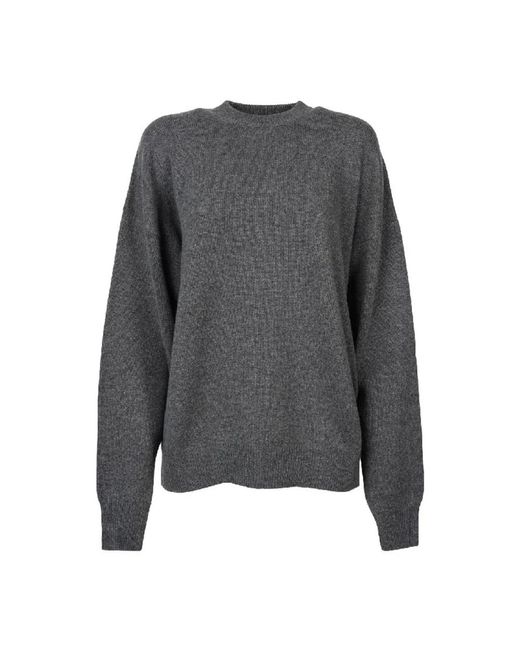 Balenciaga Gray Oversized cashmere sweater