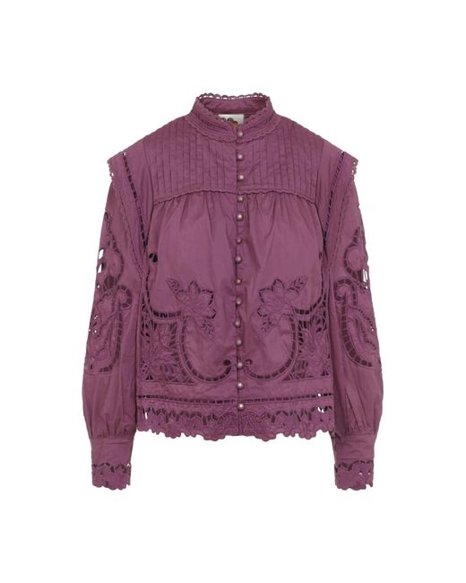 Farm Rio Purple Blouses