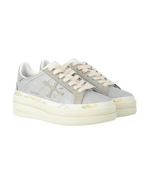 Premiata Gray Sneakers