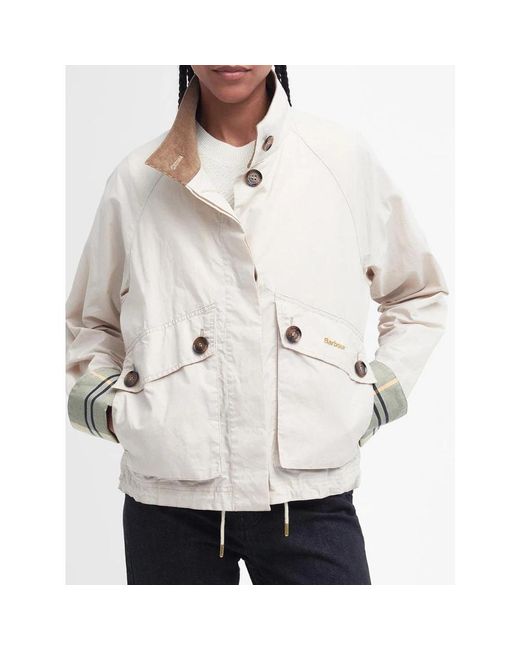 Barbour White Light Jackets