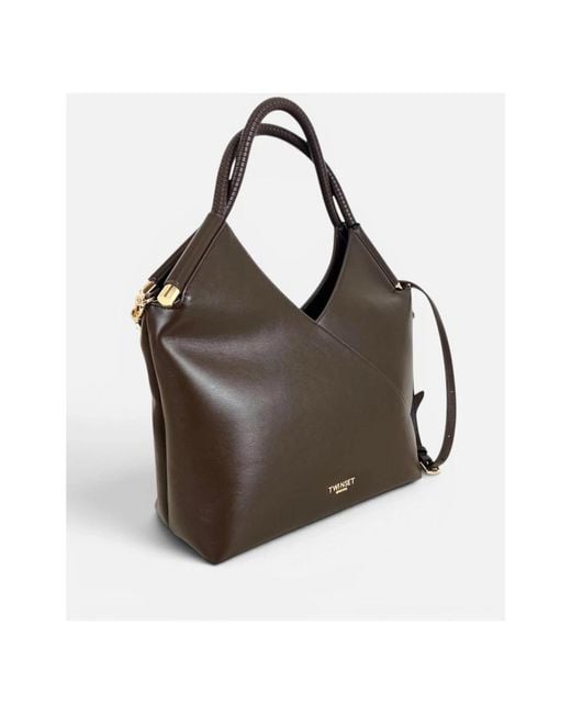 Twinset Brown Handbags
