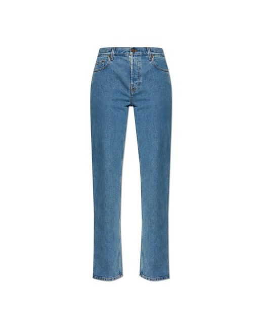 Burberry Blue Straight Jeans