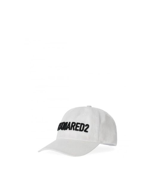 DSquared² Accessoires ,Katoen Stijlvolle Caps Collectie in het White voor heren