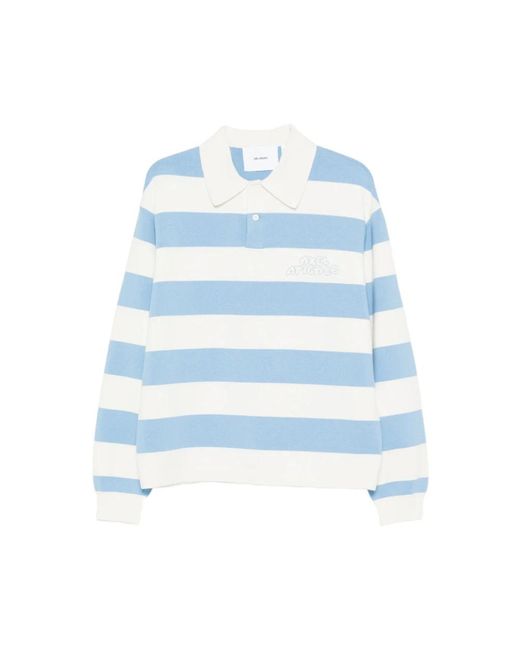 Axel Arigato Blue Round-Neck Knitwear for men