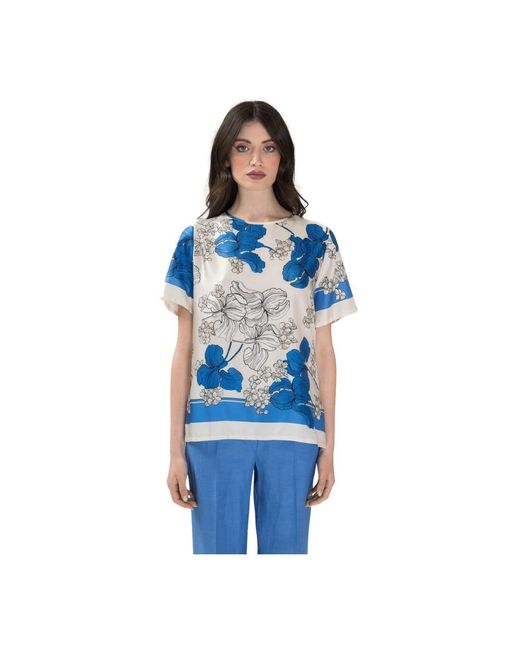 Blouses P.A.R.O.S.H. de color Blue