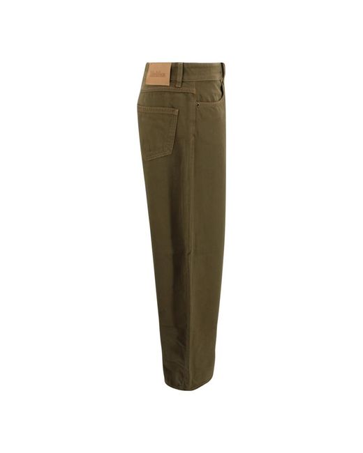 Max Mara Wijde Broek in het Green