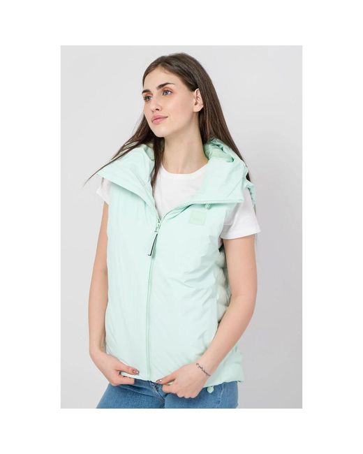 Rains Jassen ,Groen ,Polyester Loop Vest Mineral in het Blue