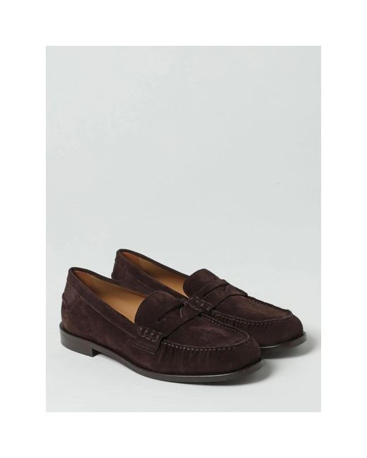 Emporio Armani Brown Loafers for men