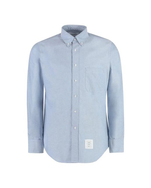 Thom Browne Blue Casual Shirts for men